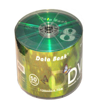 Databank DVD-R 8X (green) 50pk